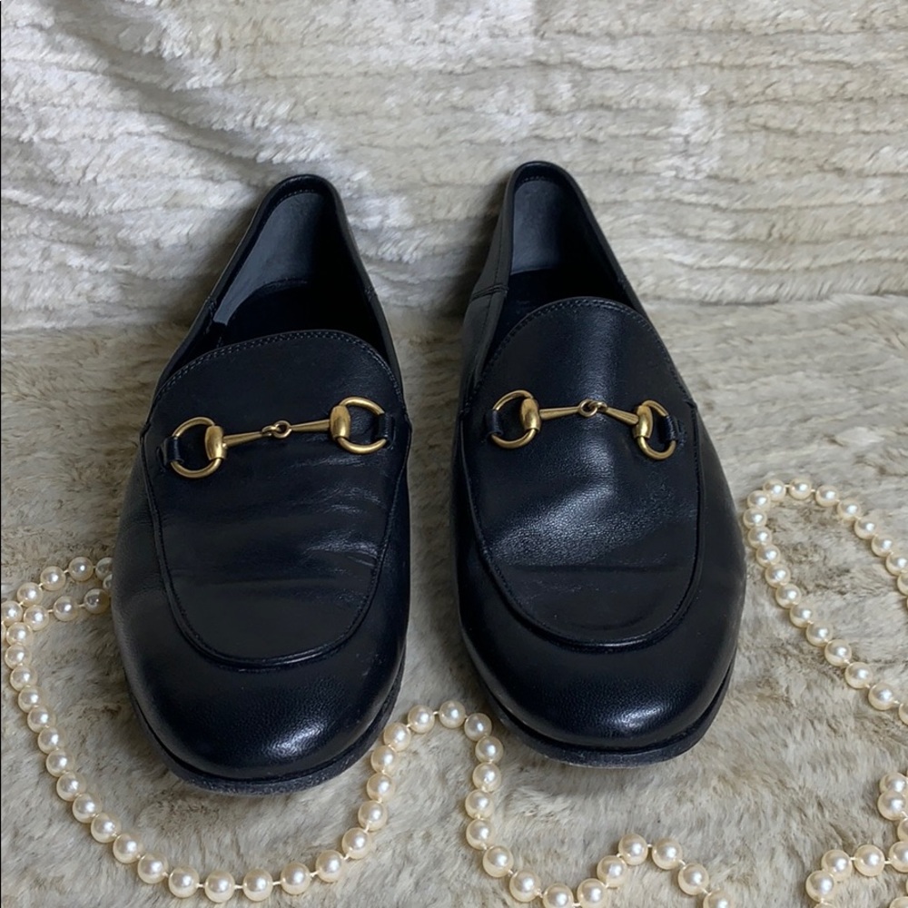 Gucci brixton convertible loafers Leather Sz 39